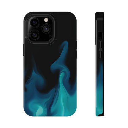 Blue Flame Energy Phone Case – MagSafe Compatible for iPhone & Samsung Galaxy