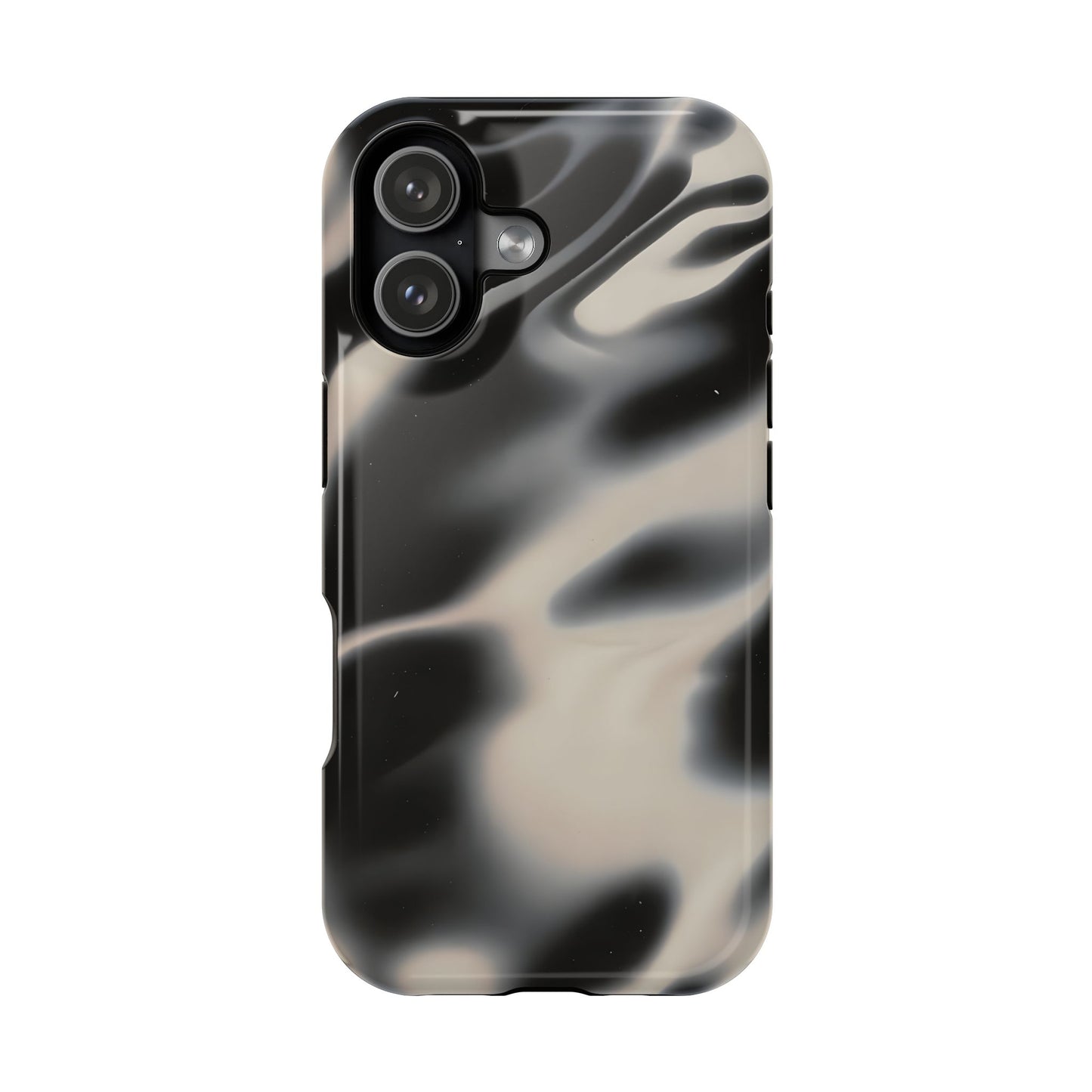 Smoky Marble Swirl Phone Case – MagSafe Compatible for iPhone & Samsung Galaxy