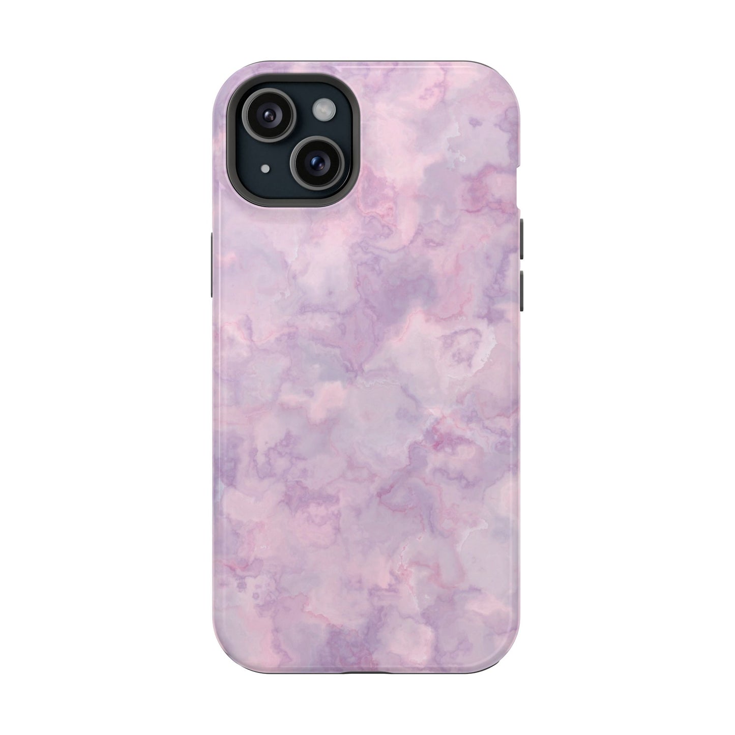 Lavender Dream Marble Phone Case – MagSafe Compatible for iPhone & Samsung Galaxy