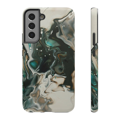 Terra Mist Earthtone Marble Phone Case – MagSafe Compatible for iPhone & Samsung Galaxy