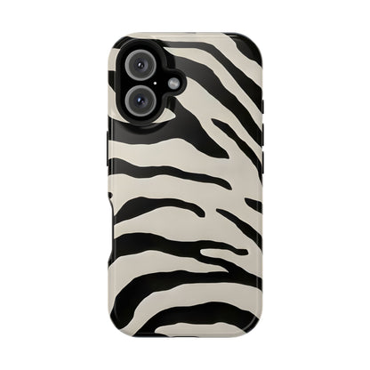 Classic Zebra Stripes Phone Case – MagSafe Compatible for iPhone & Samsung Galaxy