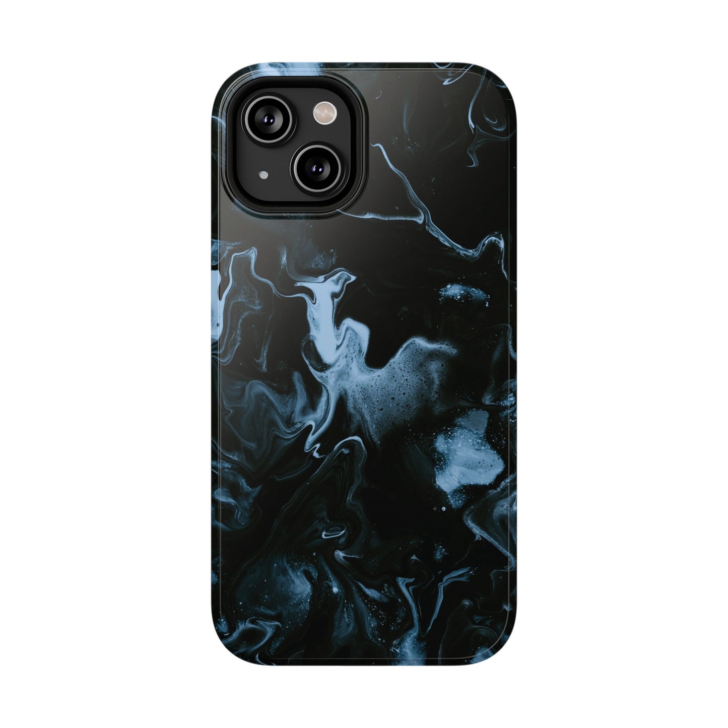 Midnight Frost Swirl Phone Case – MagSafe Compatible for iPhone & Samsung Galaxy