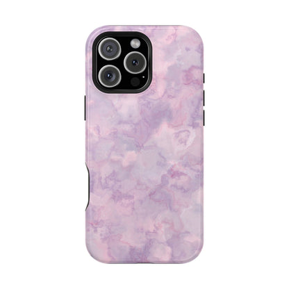Lavender Dream Marble Phone Case – MagSafe Compatible for iPhone & Samsung Galaxy