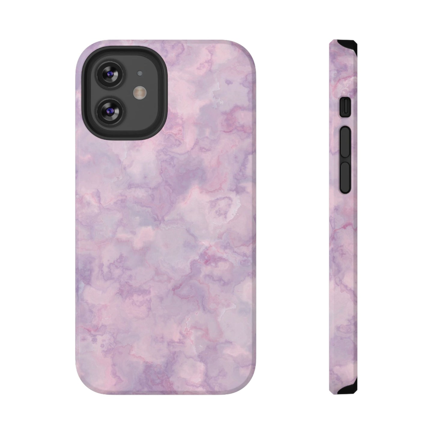 Lavender Dream Marble Phone Case – MagSafe Compatible for iPhone & Samsung Galaxy