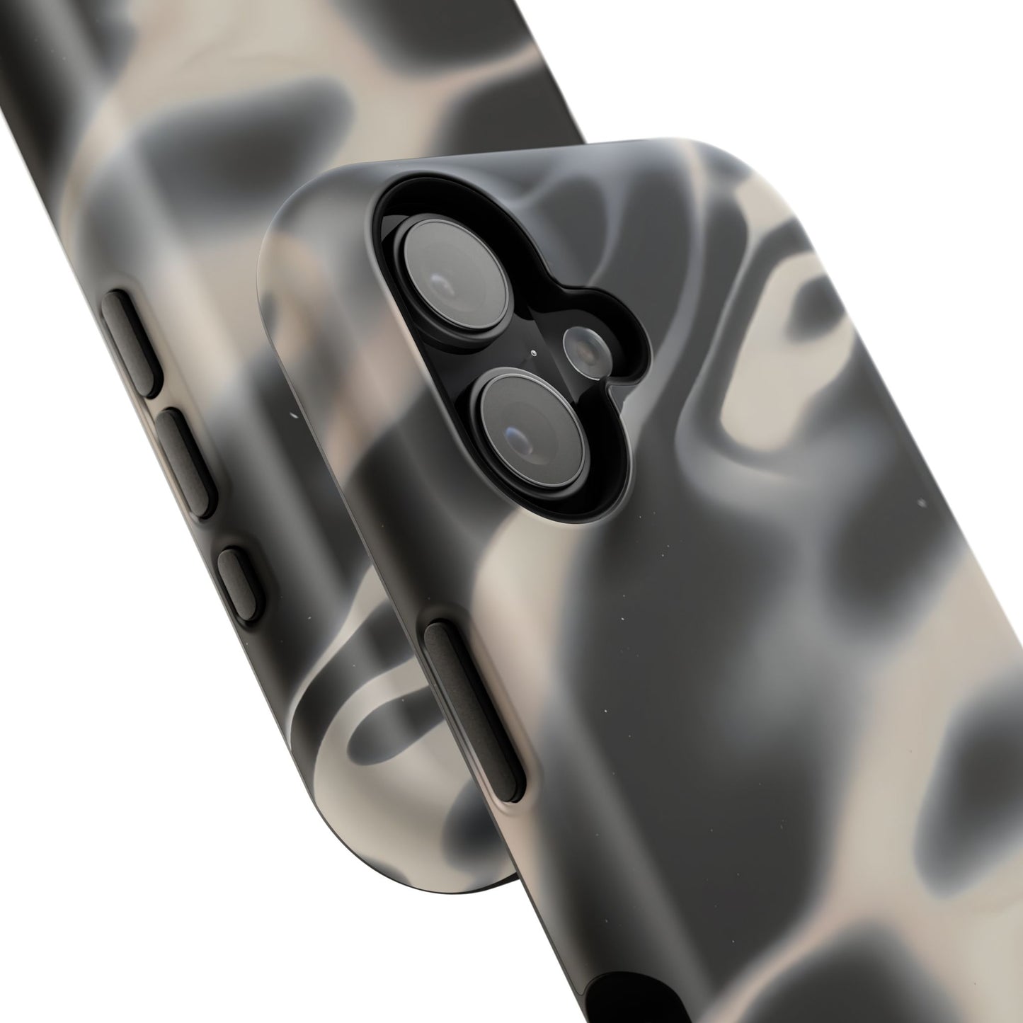 Smoky Marble Swirl Phone Case – MagSafe Compatible for iPhone & Samsung Galaxy