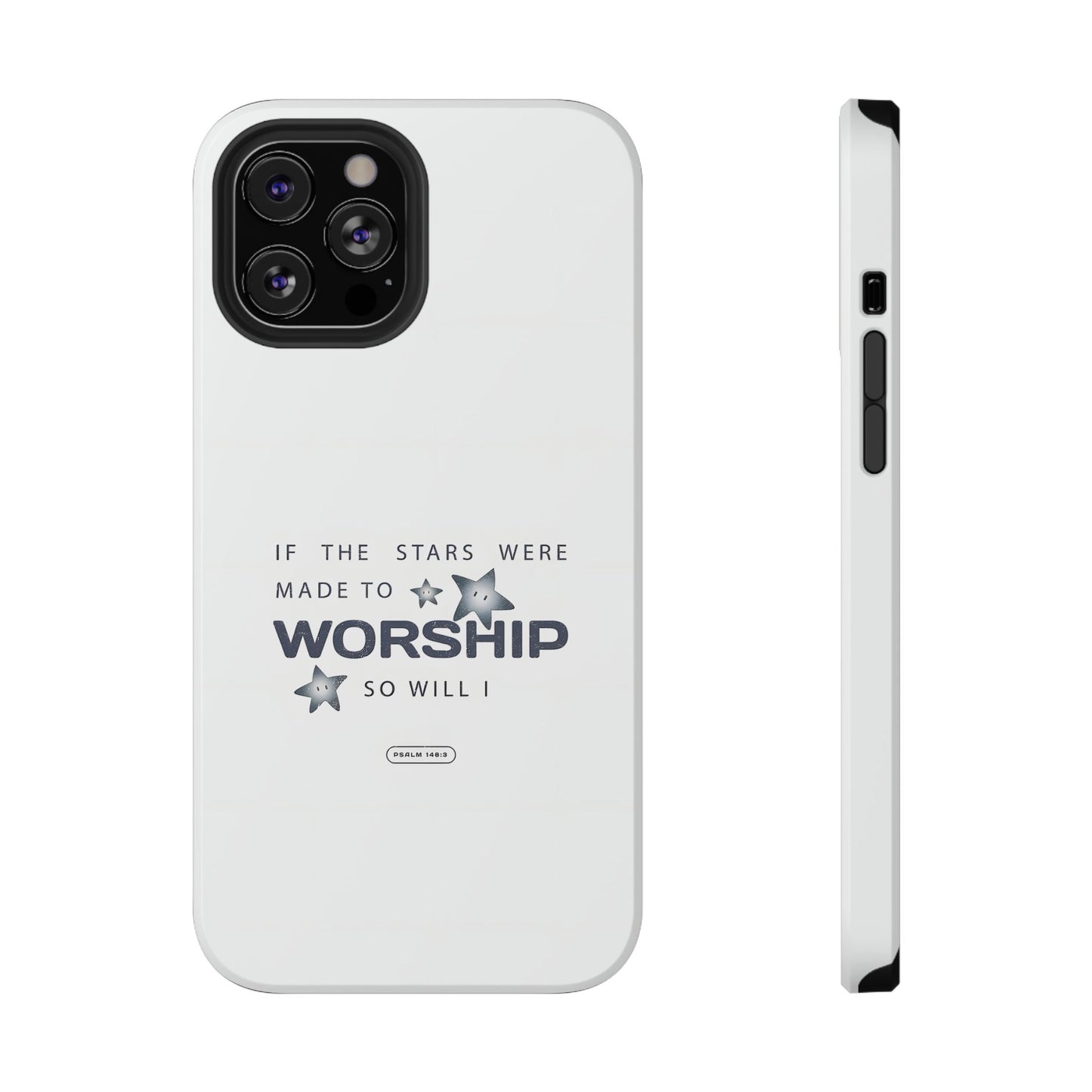 Psalm 14 8:3 "Stars Made to Worship" Phone Case – MagSafe Compatible for iPhone & Samsung Galaxy