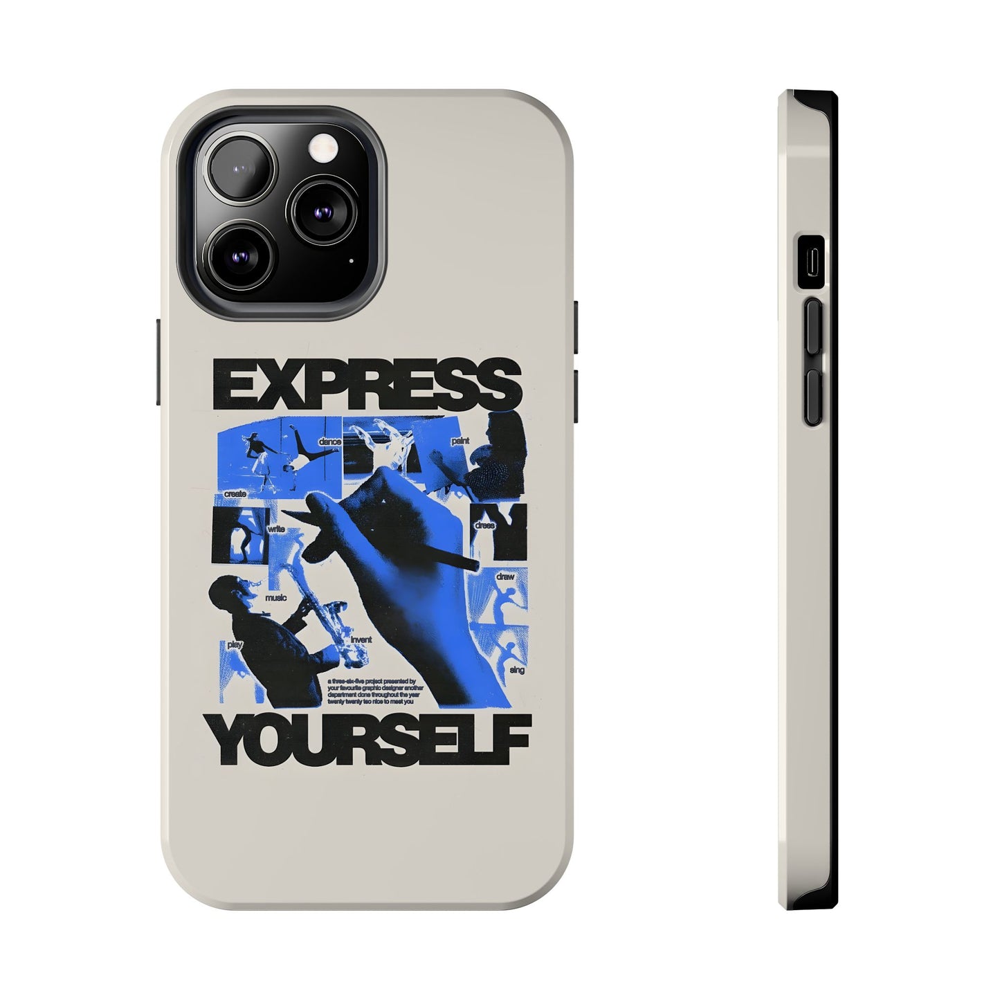 Express Yourself Tough iPhone Case - iPhone 15-11 All Sizes