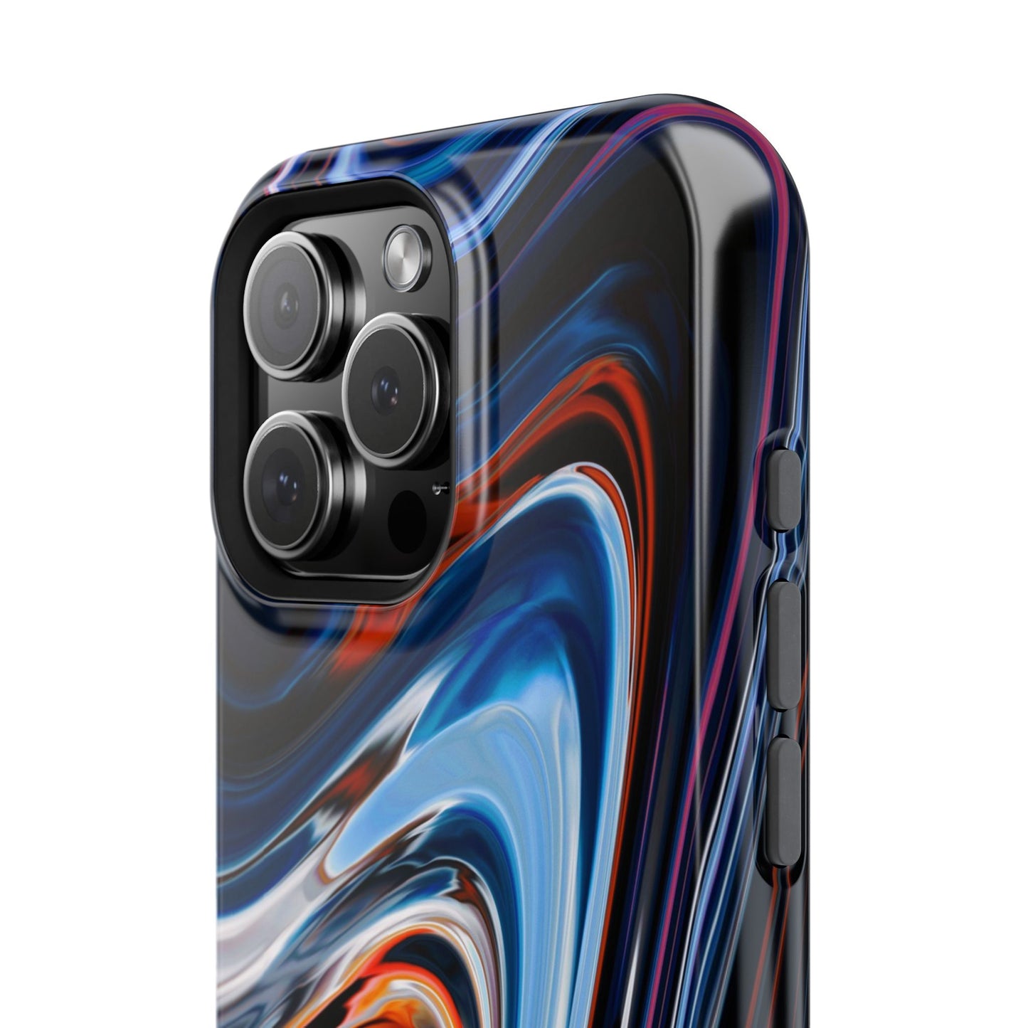 Vibrant Swirl Energy Phone Case – MagSafe Compatible for iPhone & Samsung Galaxy