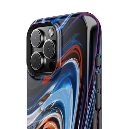 Vibrant Swirl Energy Phone Case – MagSafe Compatible for iPhone & Samsung Galaxy