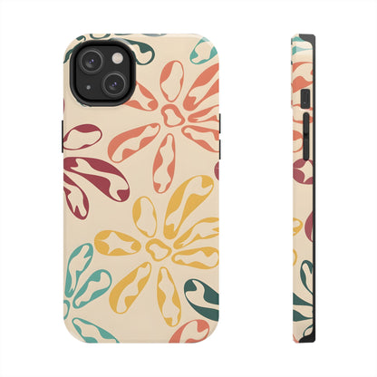 Tropical Flower Tough iPhone Case - iPhone 15-11 All Sizes