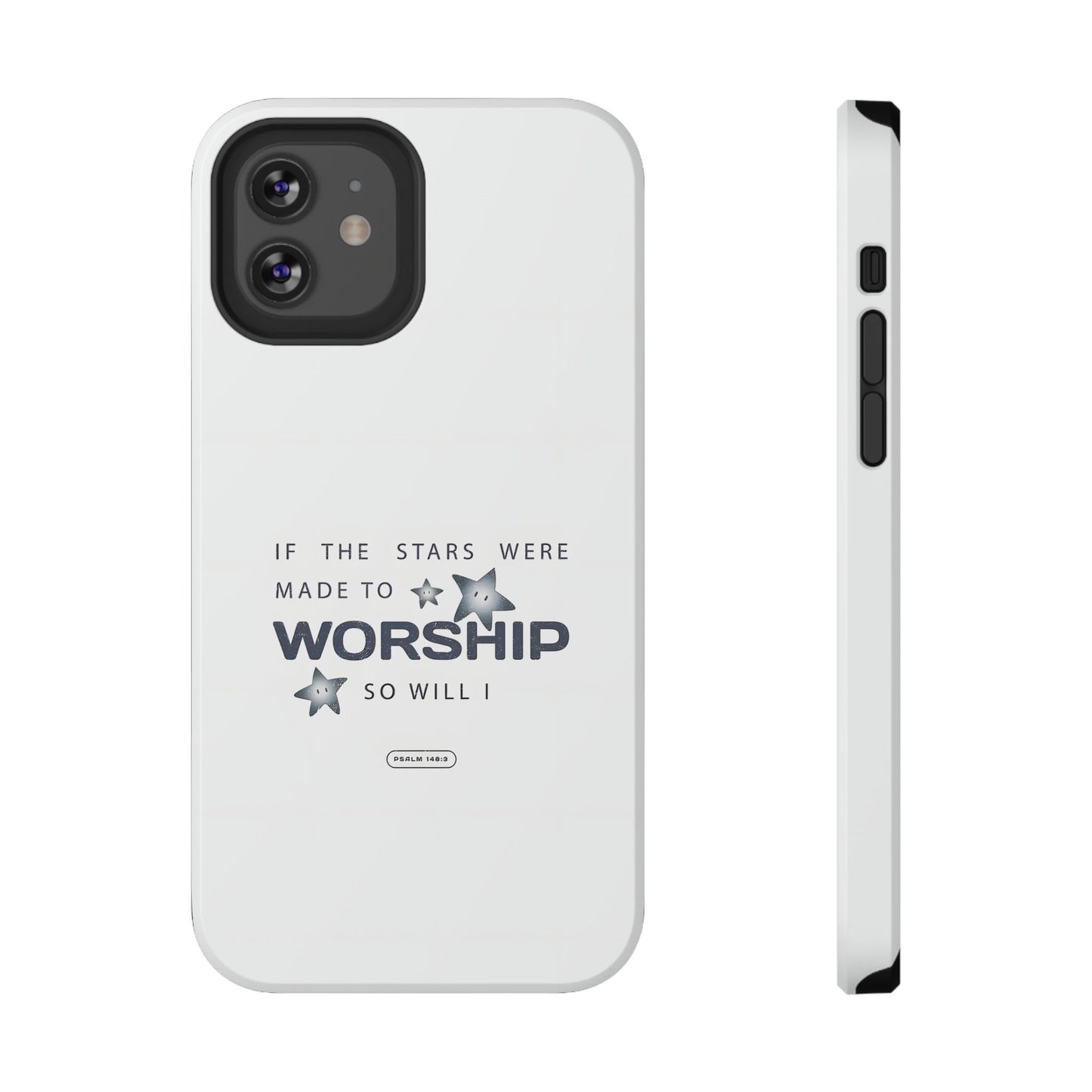 Psalm 14 8:3 "Stars Made to Worship" Phone Case – MagSafe Compatible for iPhone & Samsung Galaxy