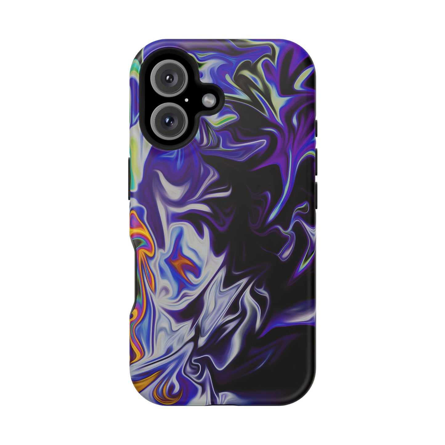 Dark Cosmic Swirl Phone Case – MagSafe Compatible for iPhone & Samsung Galaxy