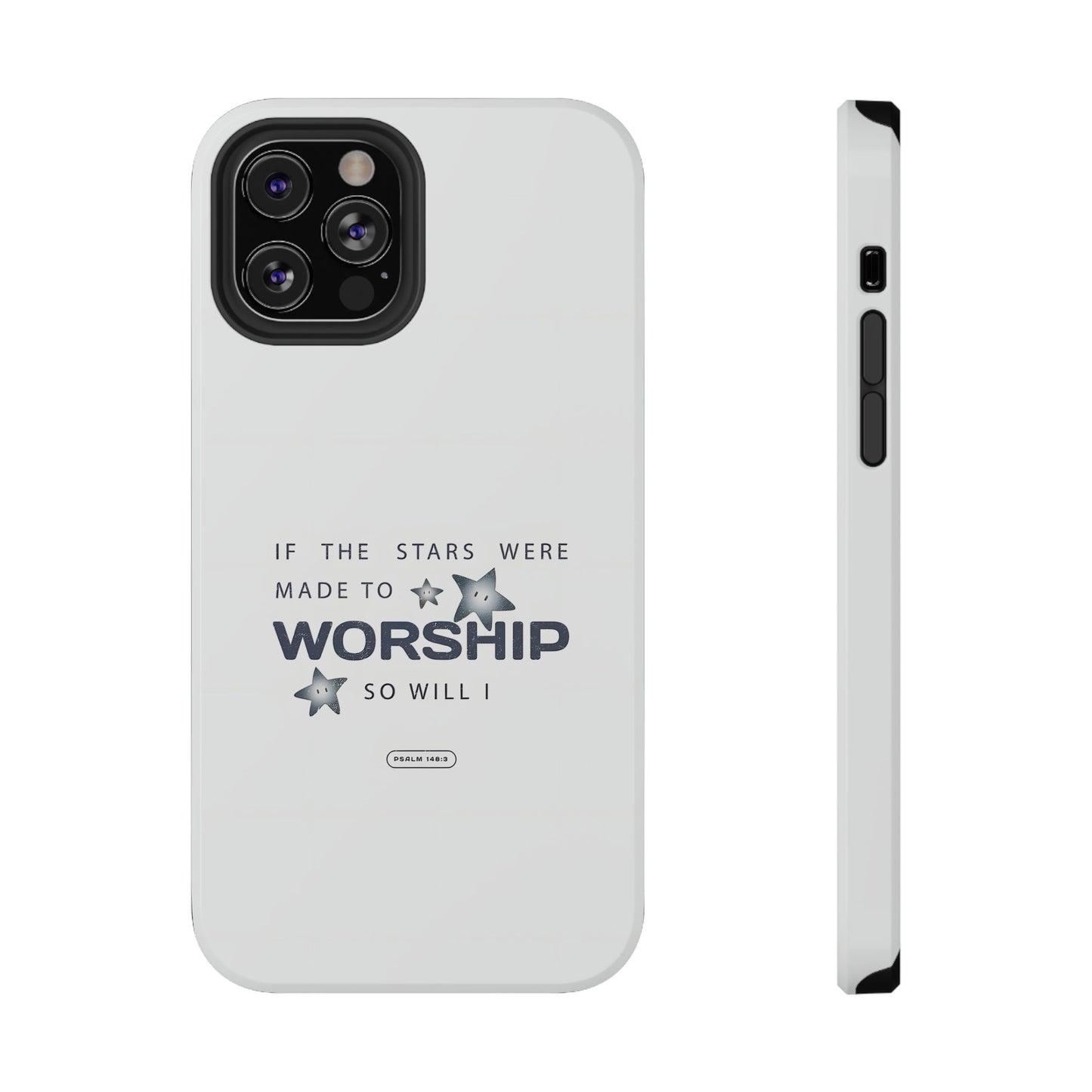 Psalm 14 8:3 "Stars Made to Worship" Phone Case – MagSafe Compatible for iPhone & Samsung Galaxy