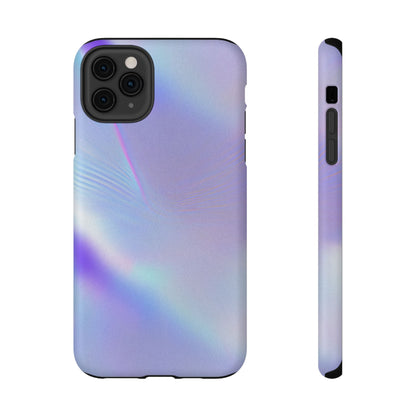 Iridescent Lavender Lightbeam Phone Case – MagSafe Compatible for iPhone & Samsung Galaxy