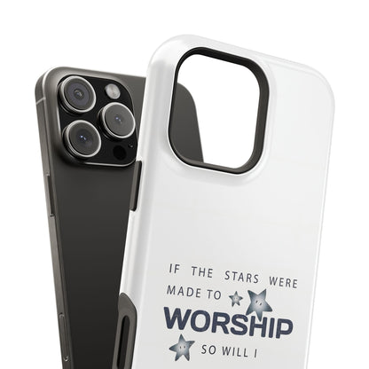 Psalm 14 8:3 "Stars Made to Worship" Phone Case – MagSafe Compatible for iPhone & Samsung Galaxy