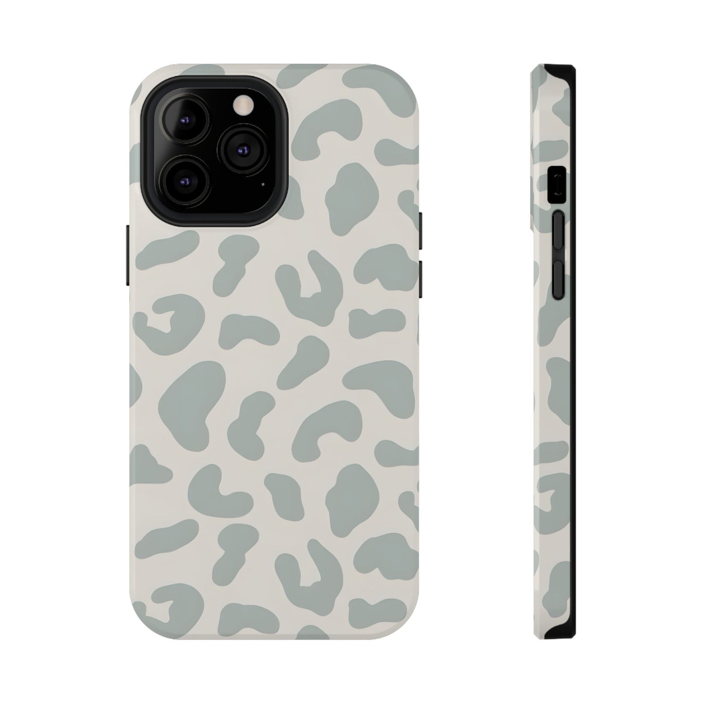 Soft Gray Camo Print Phone Case – MagSafe Compatible for iPhone & Samsung Galaxy