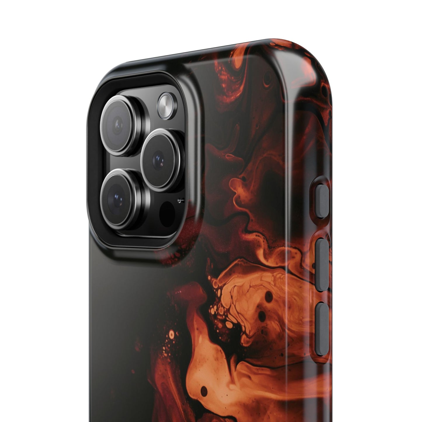 Molten Lava Abstract Art Phone Case – MagSafe Compatible for iPhone & Samsung Galaxy