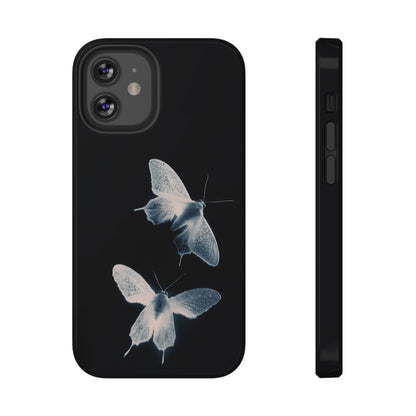 Ethereal Moth Dark Aesthetic Phone Case – MagSafe Compatible for iPhone & Samsung Galaxy