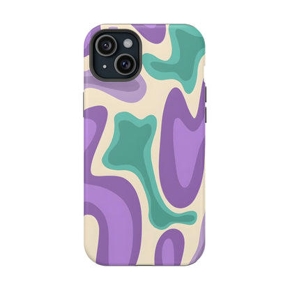 Funky Psychedelic Swirl Phone Case – MagSafe Compatible for iPhone & Samsung Galaxy