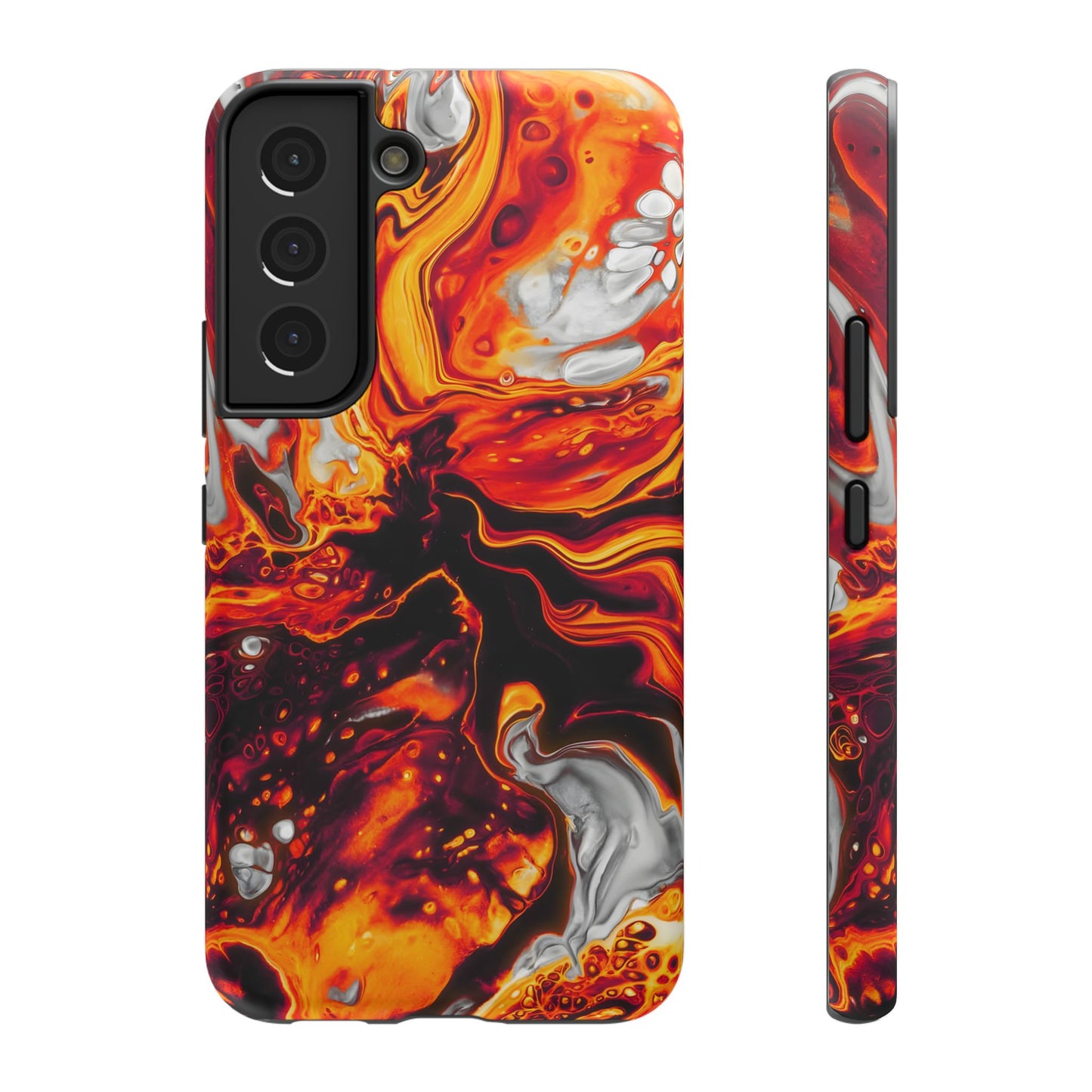 Molten Lava Abstract Phone Case – MagSafe Compatible for iPhone & Samsung Galaxy