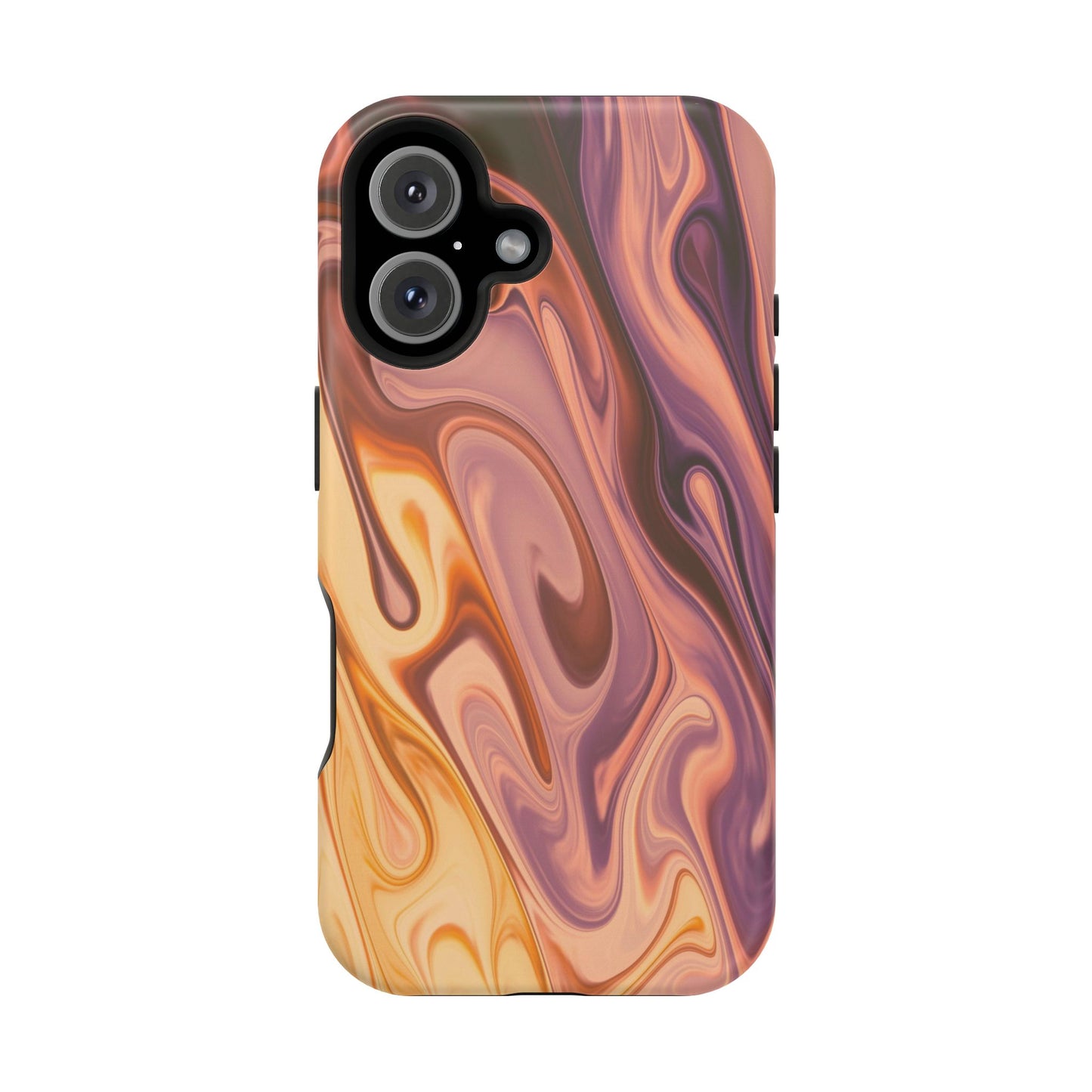 Golden Hour Swirl Phone Case – MagSafe Compatible for iPhone & Samsung Galaxy