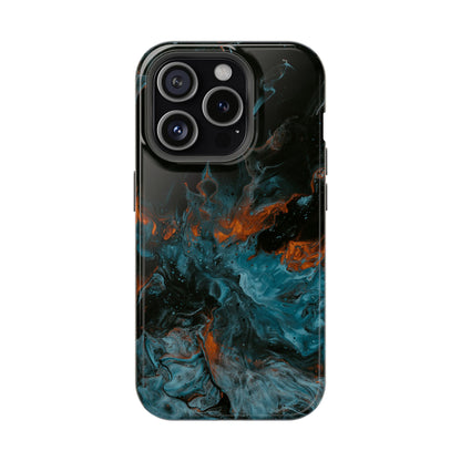 Cosmic Swirl Abstract Phone Case – MagSafe Compatible for iPhone & Samsung Galaxy