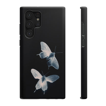 Ethereal Moth Dark Aesthetic Phone Case – MagSafe Compatible for iPhone & Samsung Galaxy
