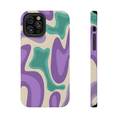 Funky Psychedelic Swirl Phone Case – MagSafe Compatible for iPhone & Samsung Galaxy