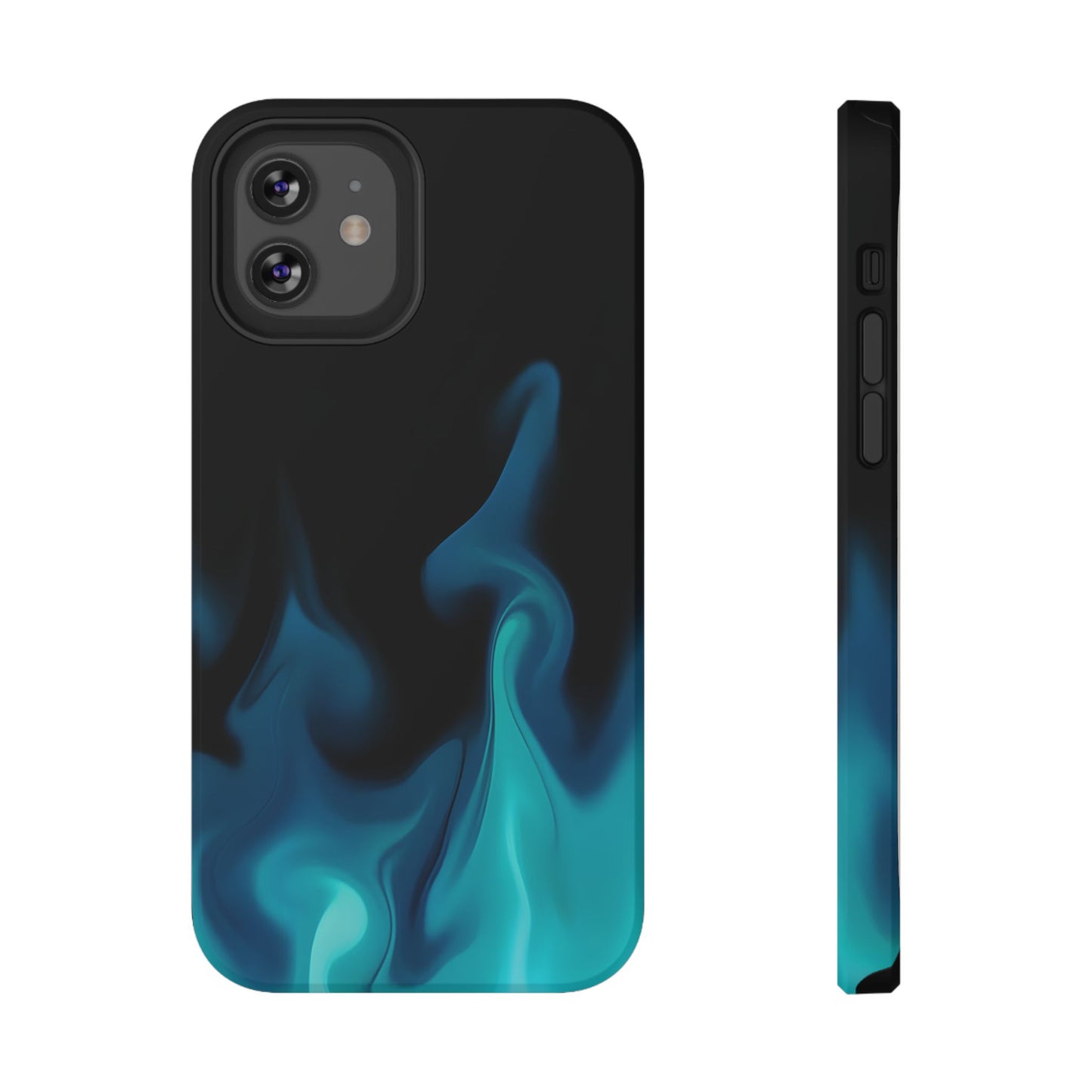 Blue Flame Energy Phone Case – MagSafe Compatible for iPhone & Samsung Galaxy