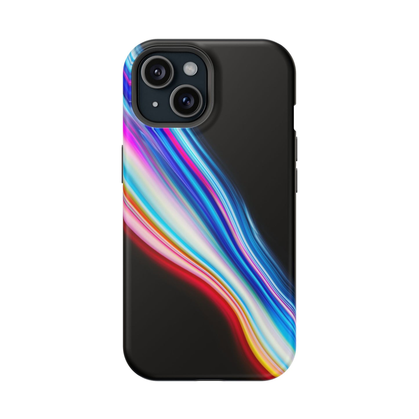 Neon Light Streak Phone Case – MagSafe Compatible for iPhone & Samsung Galaxy