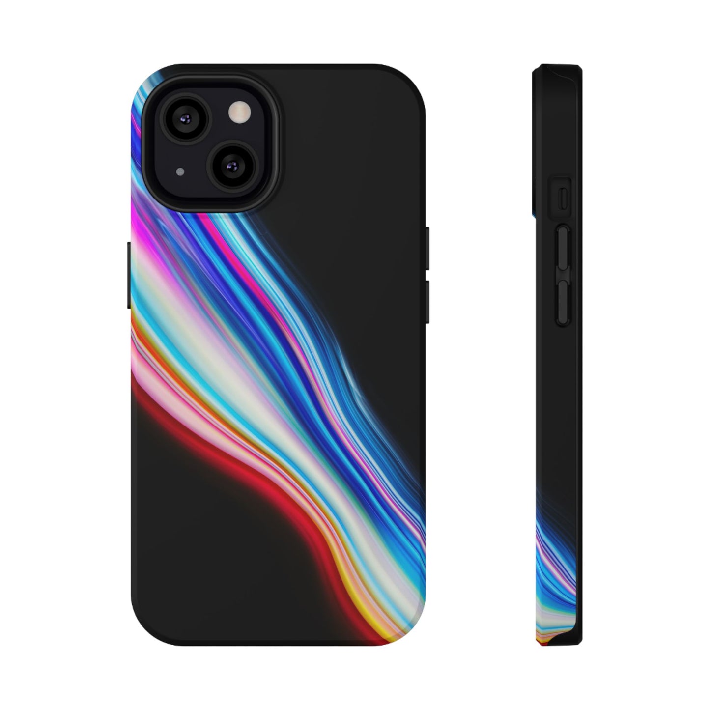 Neon Light Streak Phone Case – MagSafe Compatible for iPhone & Samsung Galaxy