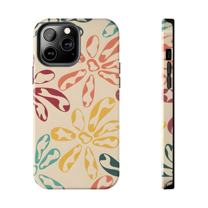 Tropical Flower Tough iPhone Case - iPhone 15-11 All Sizes