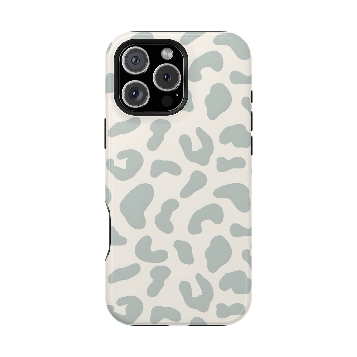 Soft Gray Camo Print Phone Case – MagSafe Compatible for iPhone & Samsung Galaxy