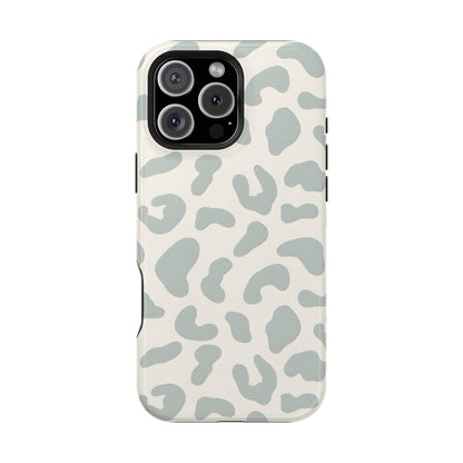 Soft Gray Camo Print Phone Case – MagSafe Compatible for iPhone & Samsung Galaxy