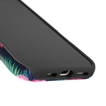 Tropical Paradise Floral Phone Case – MagSafe Compatible for iPhone & Samsung Galaxy
