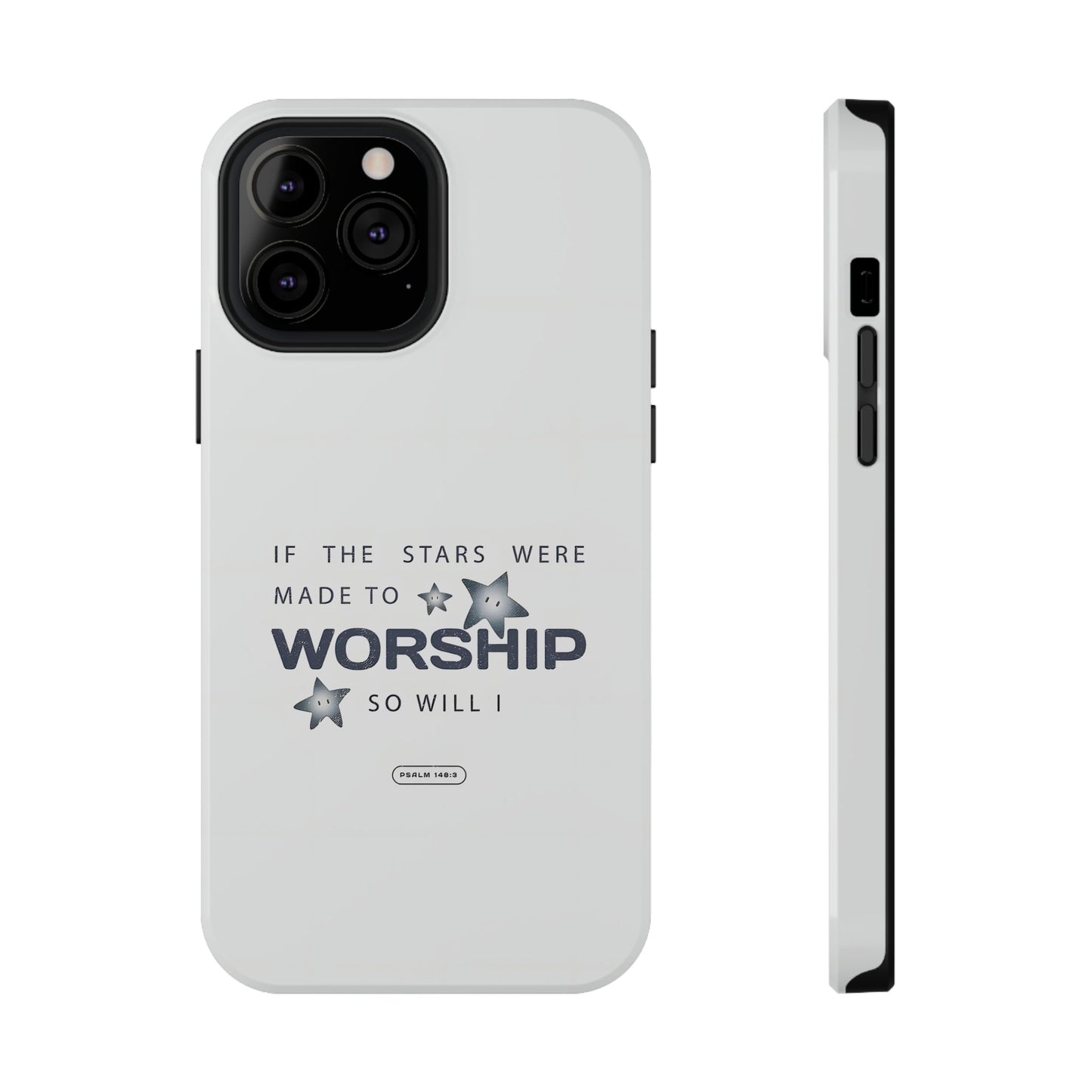 Psalm 14 8:3 "Stars Made to Worship" Phone Case – MagSafe Compatible for iPhone & Samsung Galaxy