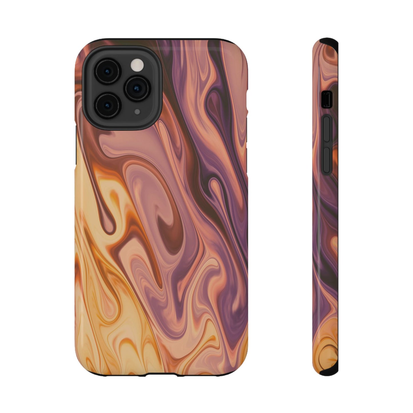 Golden Hour Swirl Phone Case – MagSafe Compatible for iPhone & Samsung Galaxy