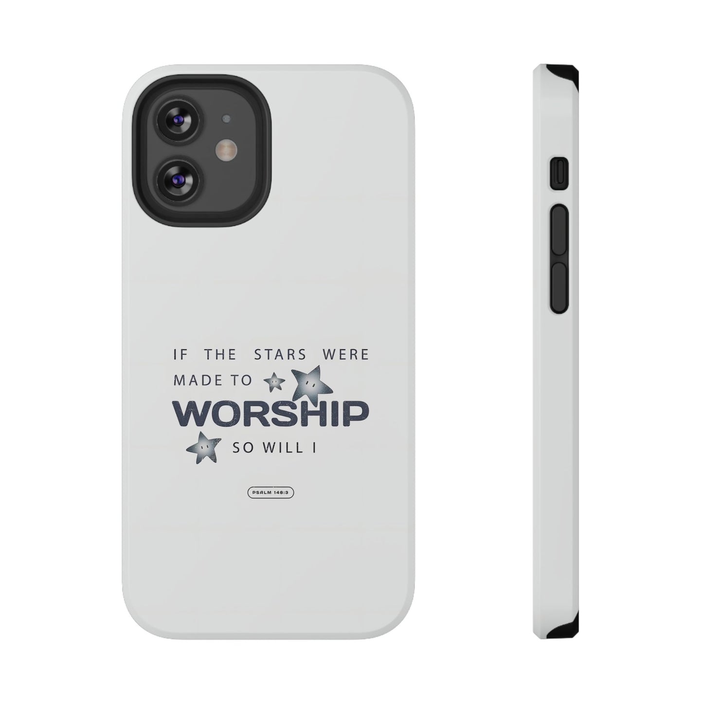 Psalm 14 8:3 "Stars Made to Worship" Phone Case – MagSafe Compatible for iPhone & Samsung Galaxy