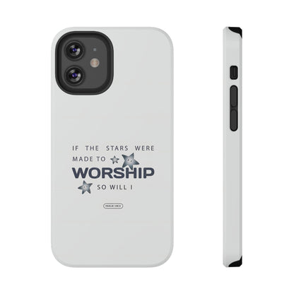 Psalm 14 8:3 "Stars Made to Worship" Phone Case – MagSafe Compatible for iPhone & Samsung Galaxy