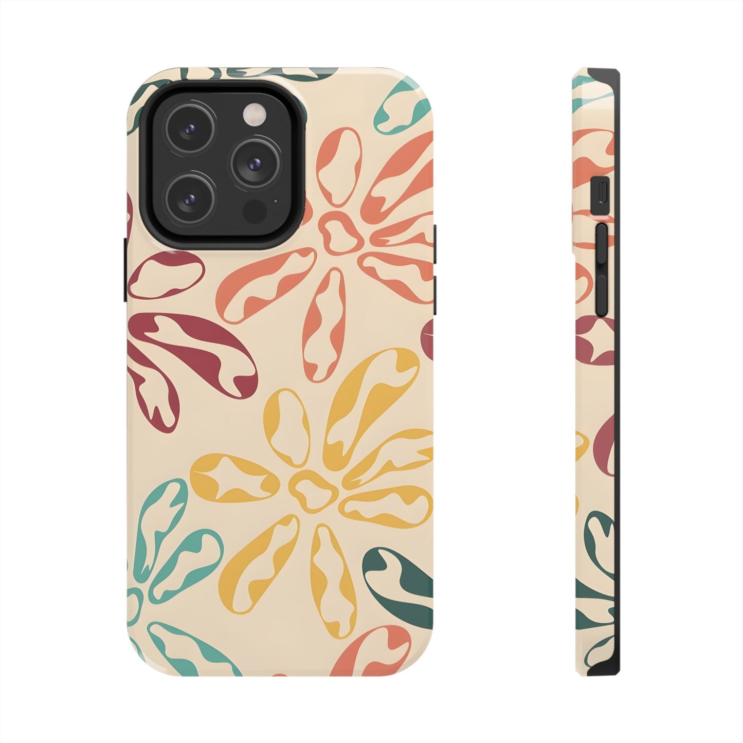 Tropical Flower Tough iPhone Case - iPhone 15-11 All Sizes