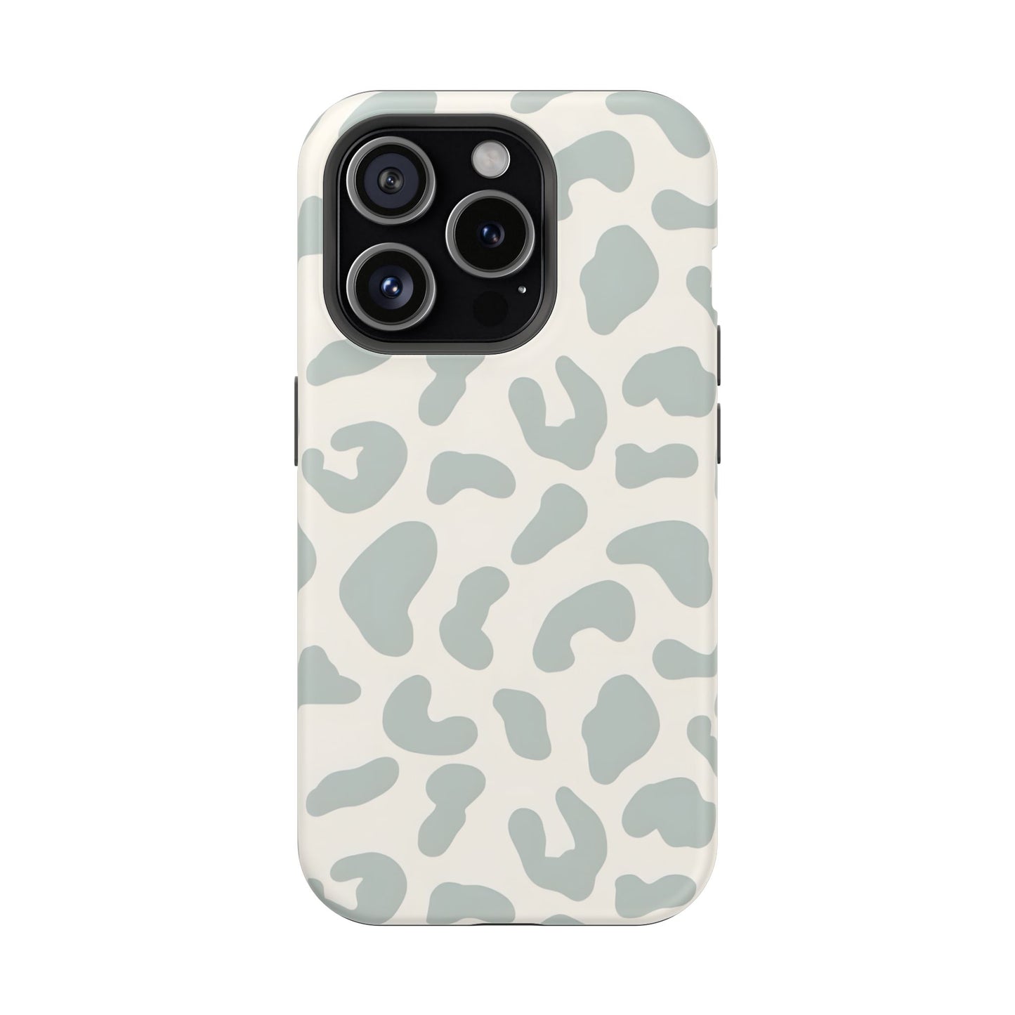 Soft Gray Camo Print Phone Case – MagSafe Compatible for iPhone & Samsung Galaxy