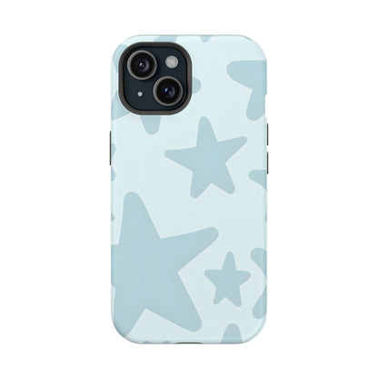 Minimalist Star Pattern Phone Case – MagSafe Compatible for iPhone & Samsung Galaxy