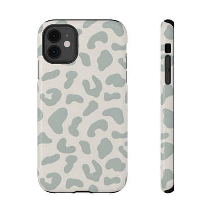 Soft Gray Camo Print Phone Case – MagSafe Compatible for iPhone & Samsung Galaxy