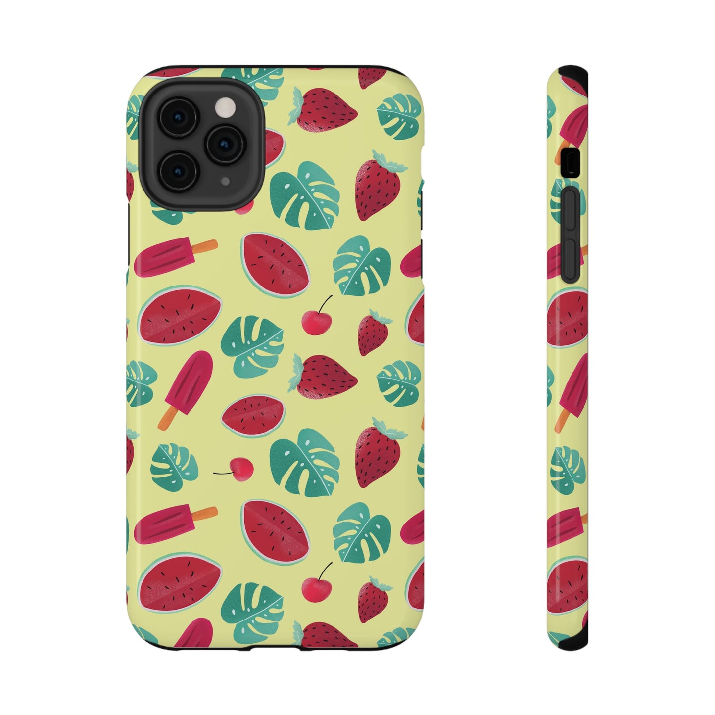 Tropical Summer Fruits Phone Case – MagSafe Compatible for iPhone & Samsung Galaxy