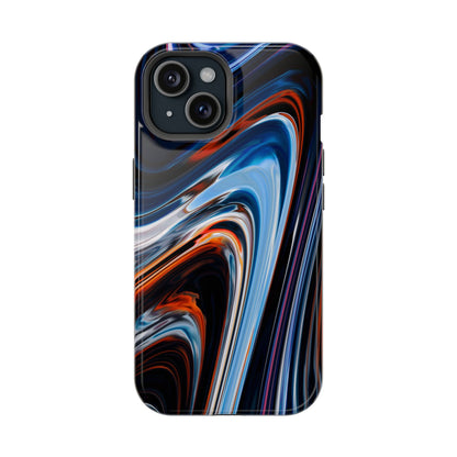 Vibrant Swirl Energy Phone Case – MagSafe Compatible for iPhone & Samsung Galaxy