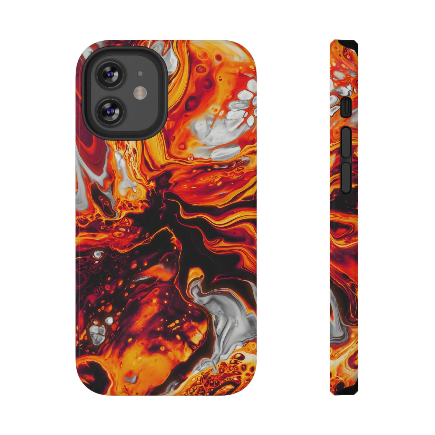 Molten Lava Abstract Phone Case – MagSafe Compatible for iPhone & Samsung Galaxy