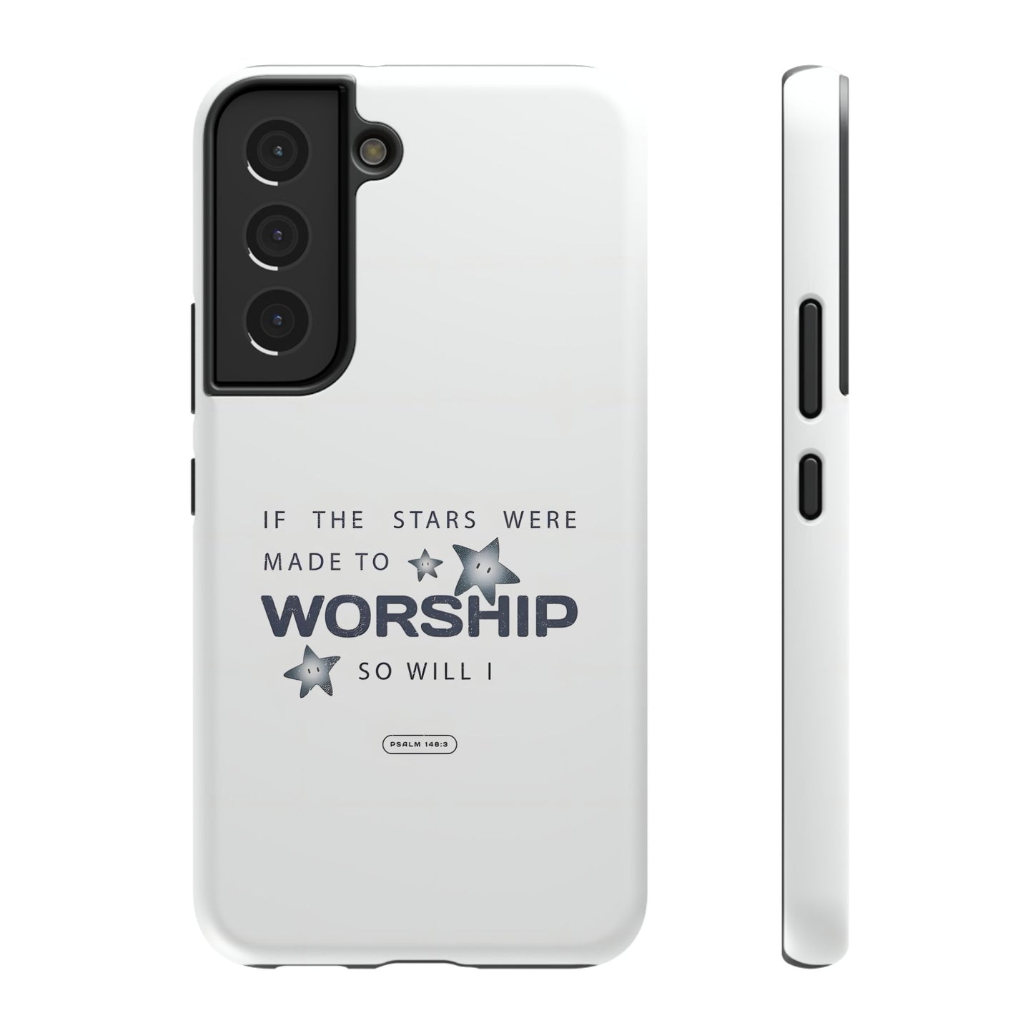 Psalm 14 8:3 "Stars Made to Worship" Phone Case – MagSafe Compatible for iPhone & Samsung Galaxy