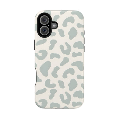Soft Gray Camo Print Phone Case – MagSafe Compatible for iPhone & Samsung Galaxy