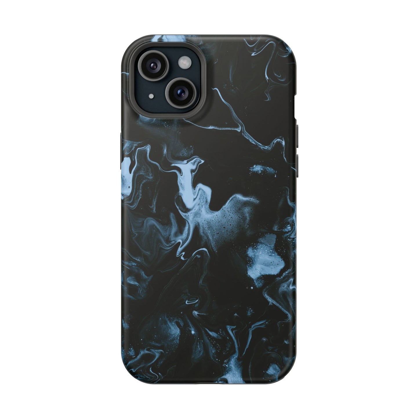 Midnight Frost Swirl Phone Case – MagSafe Compatible for iPhone & Samsung Galaxy