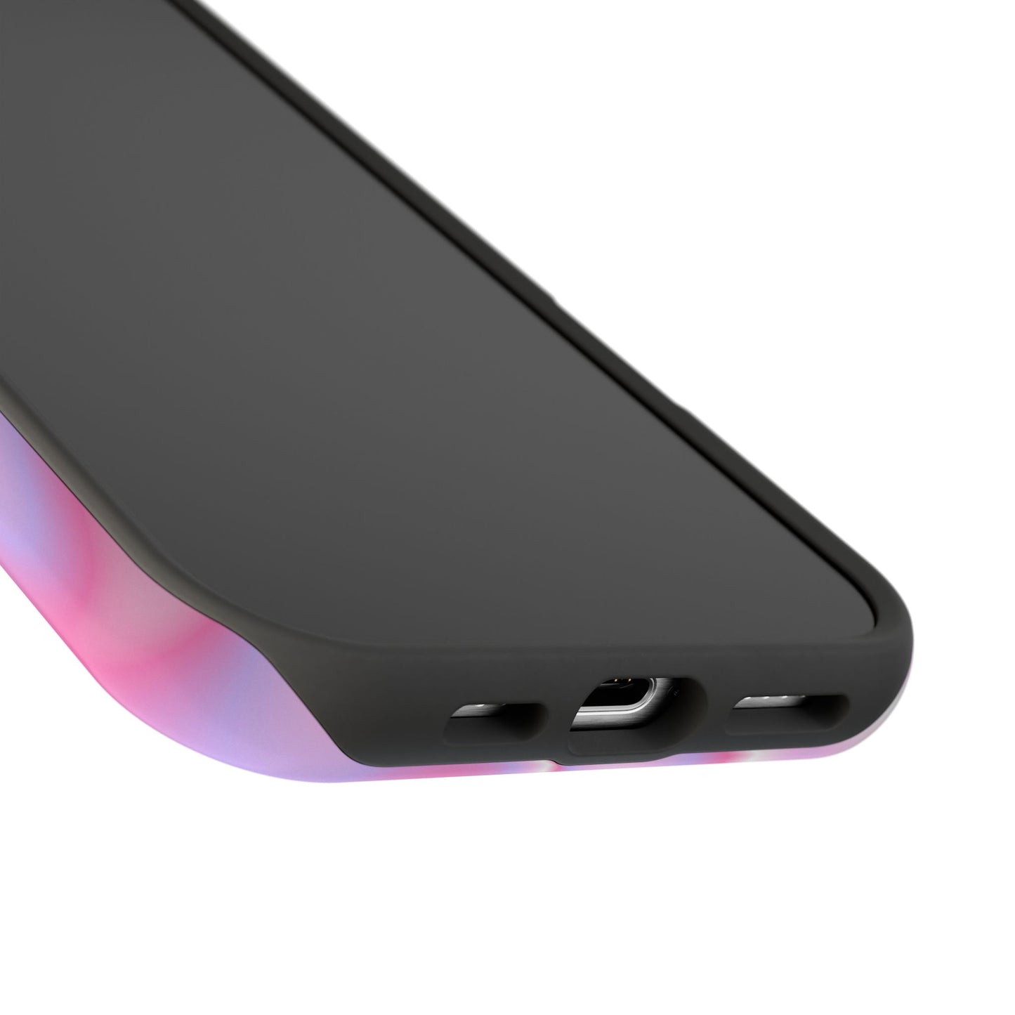 Pink Satin Lightwave Phone Case – MagSafe Compatible for iPhone & Samsung Galaxy